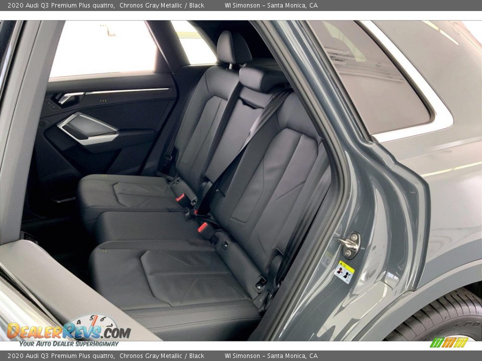 Rear Seat of 2020 Audi Q3 Premium Plus quattro Photo #20