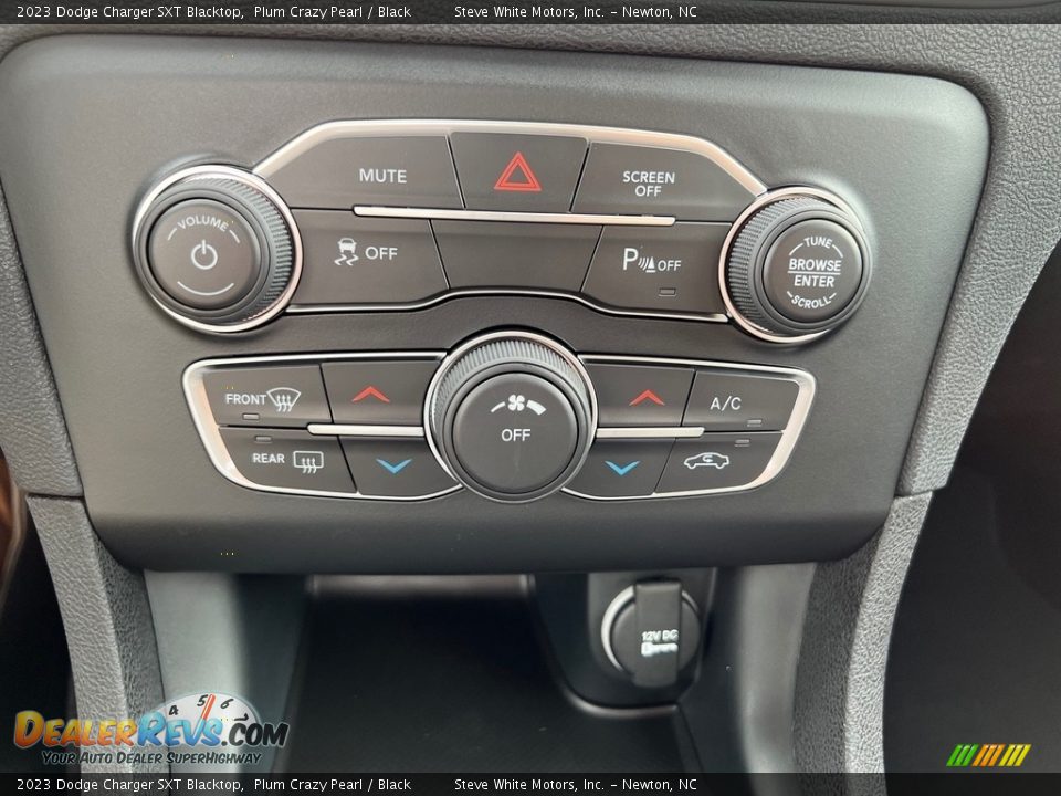 Controls of 2023 Dodge Charger SXT Blacktop Photo #24