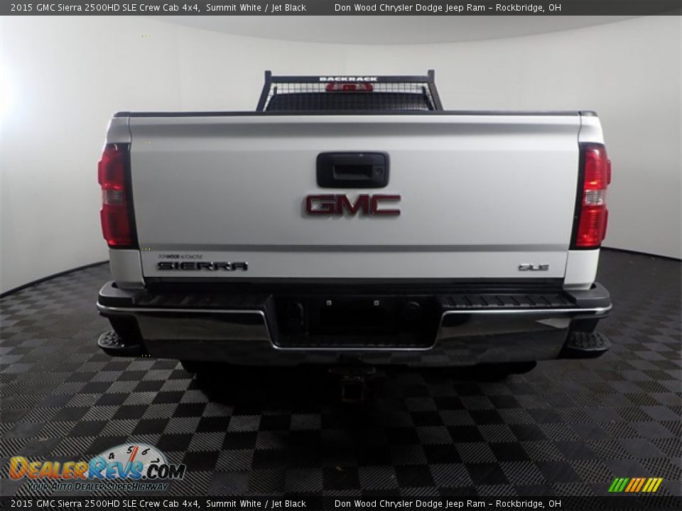 2015 GMC Sierra 2500HD SLE Crew Cab 4x4 Summit White / Jet Black Photo #10