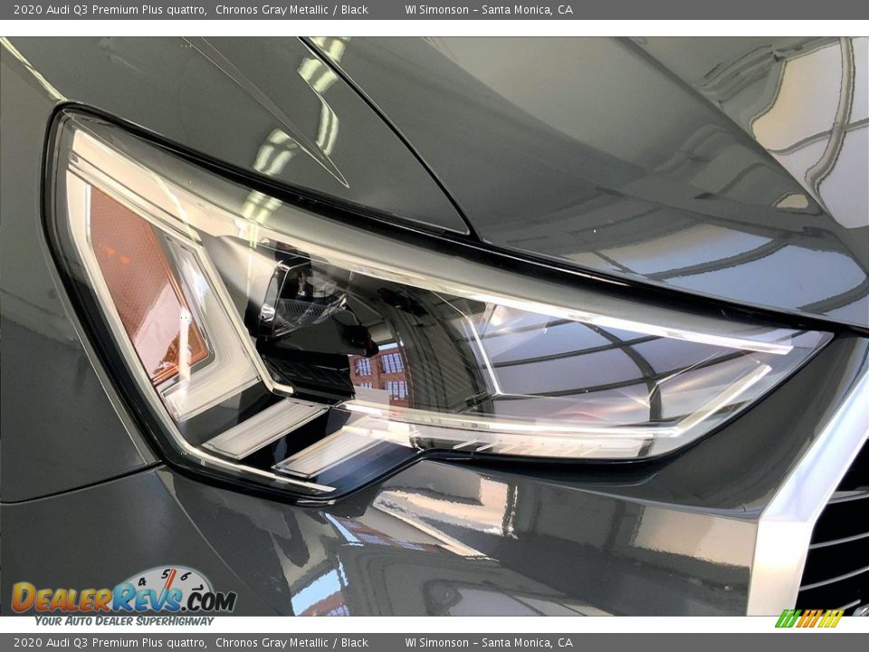 2020 Audi Q3 Premium Plus quattro Chronos Gray Metallic / Black Photo #28