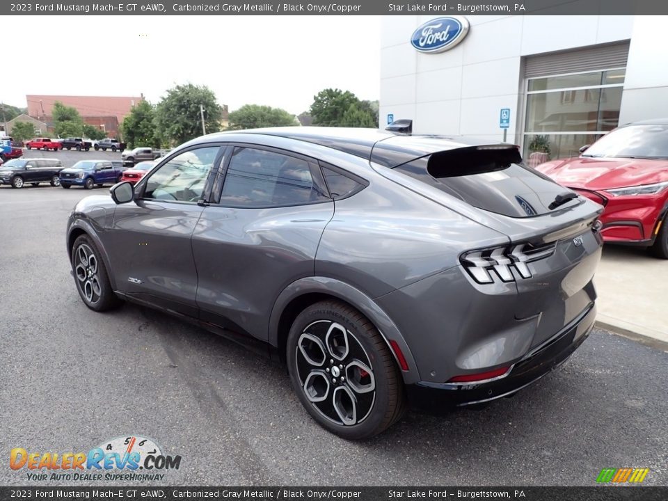 2023 Ford Mustang Mach-E GT eAWD Carbonized Gray Metallic / Black Onyx/Copper Photo #3