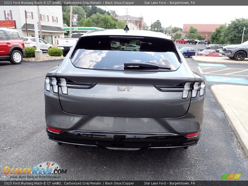 2023 Ford Mustang Mach-E GT eAWD Carbonized Gray Metallic / Black Onyx/Copper Photo #4