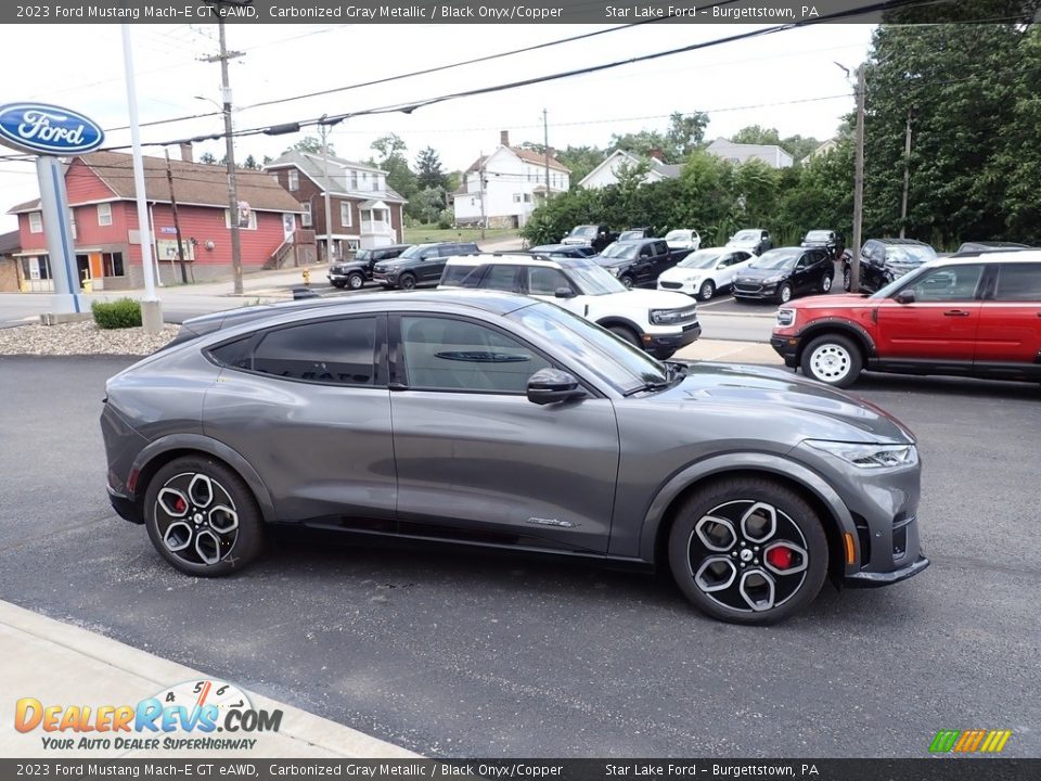 Carbonized Gray Metallic 2023 Ford Mustang Mach-E GT eAWD Photo #6