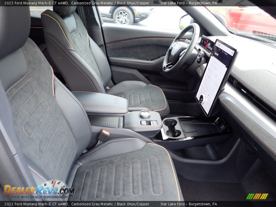 Front Seat of 2023 Ford Mustang Mach-E GT eAWD Photo #9