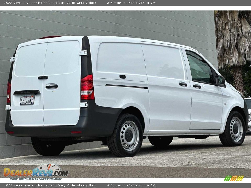 2022 Mercedes-Benz Metris Cargo Van Arctic White / Black Photo #4