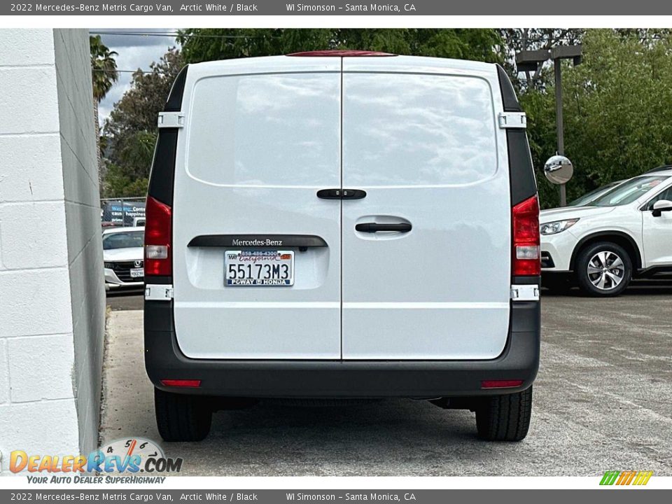 2022 Mercedes-Benz Metris Cargo Van Arctic White / Black Photo #5