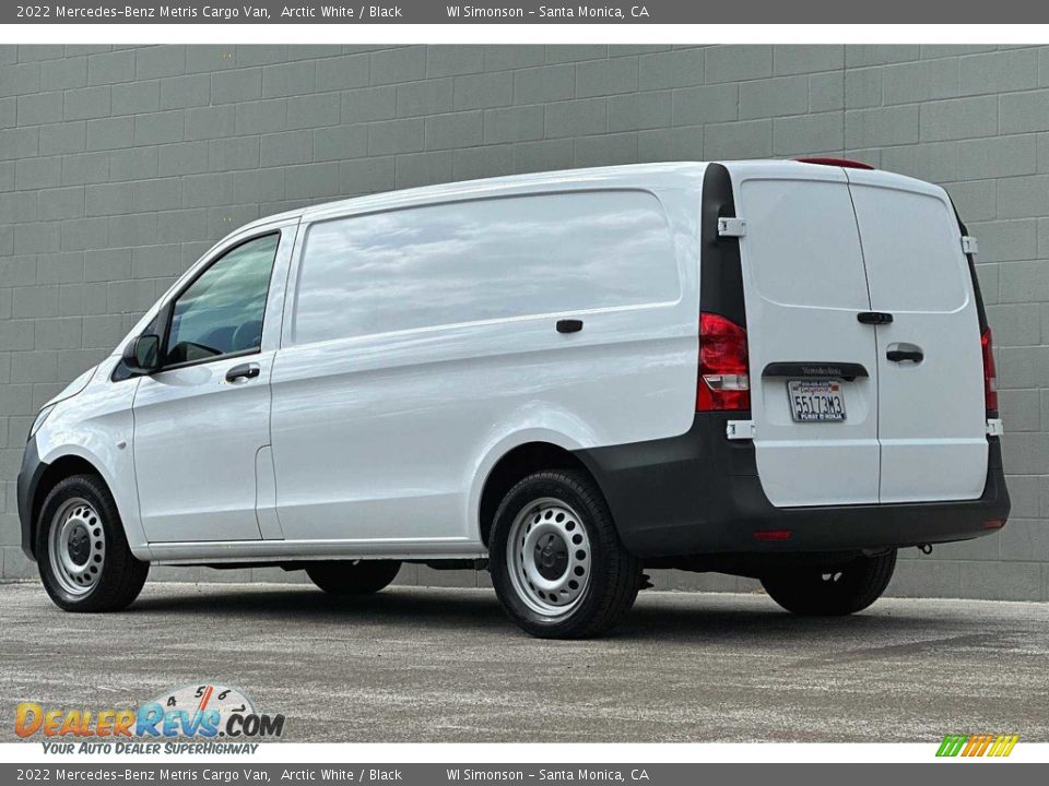 2022 Mercedes-Benz Metris Cargo Van Arctic White / Black Photo #6