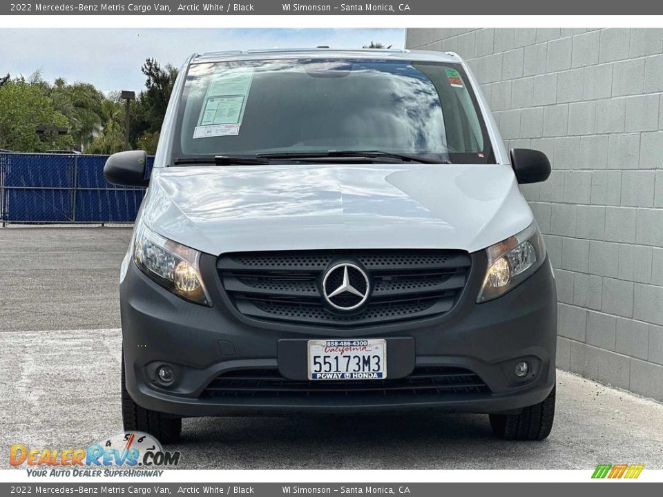 2022 Mercedes-Benz Metris Cargo Van Arctic White / Black Photo #9