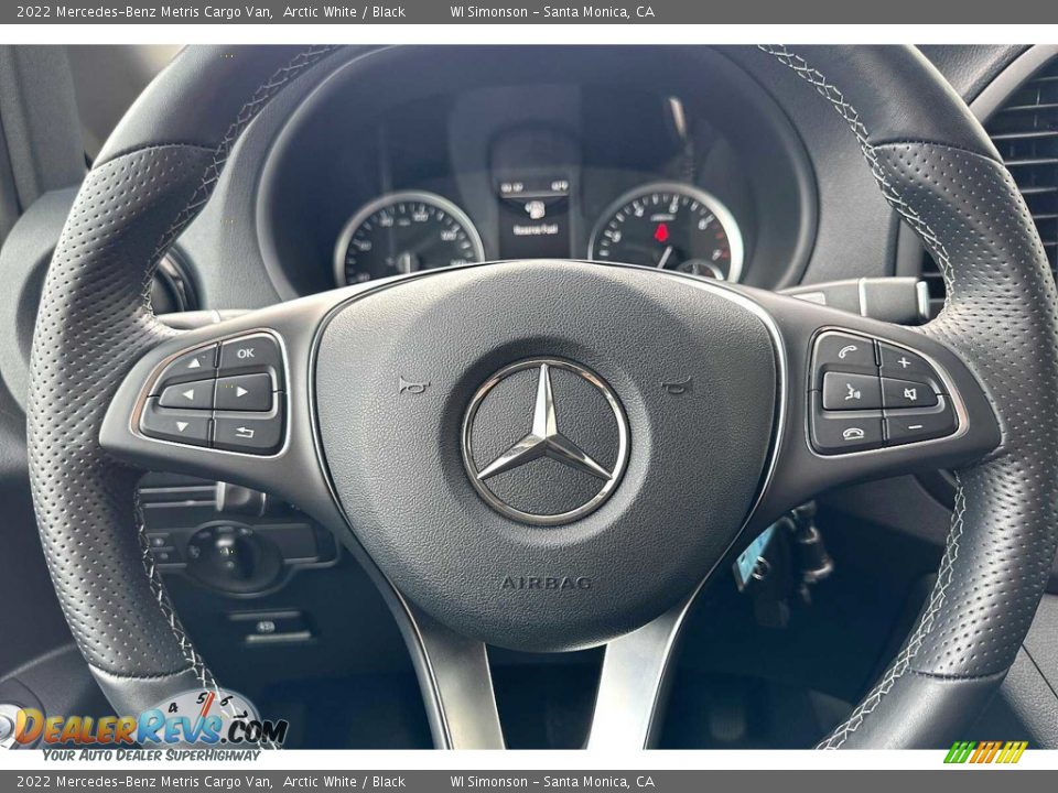 2022 Mercedes-Benz Metris Cargo Van Steering Wheel Photo #26