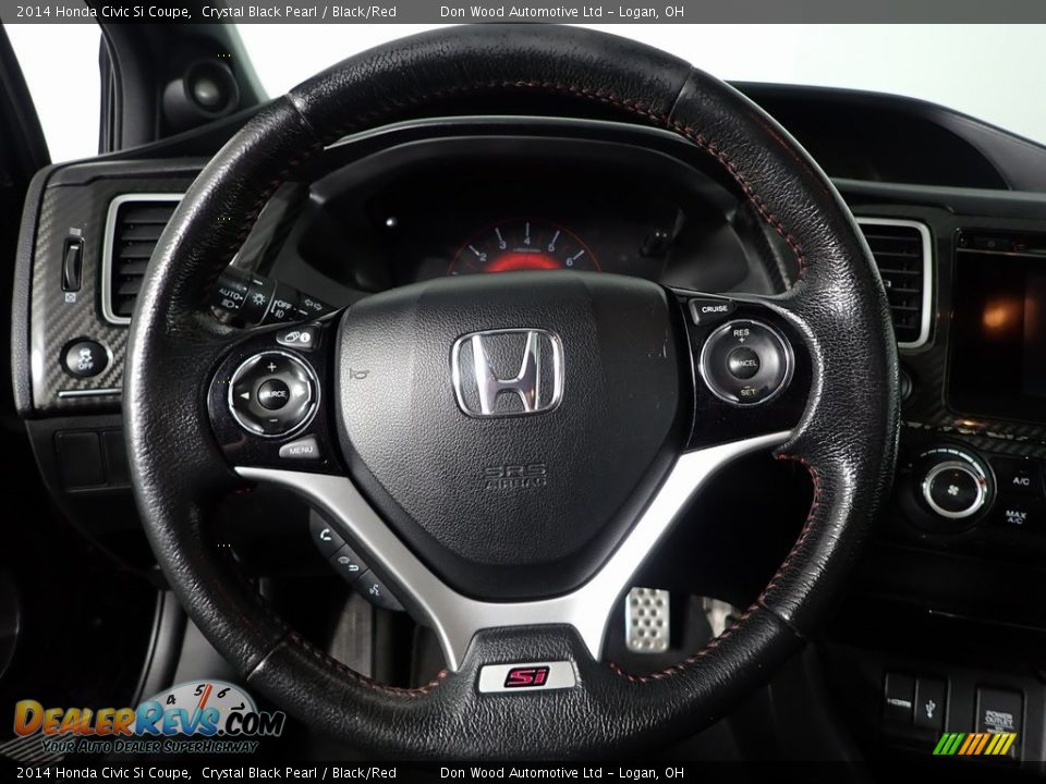 2014 Honda Civic Si Coupe Steering Wheel Photo #23