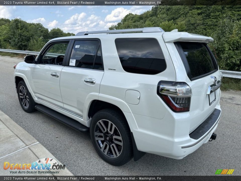 2023 Toyota 4Runner Limited 4x4 Blizzard Pearl / Redwood Photo #2