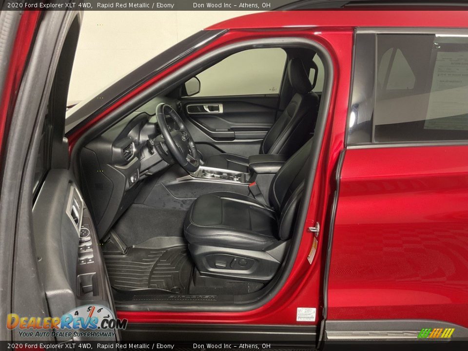 2020 Ford Explorer XLT 4WD Rapid Red Metallic / Ebony Photo #19