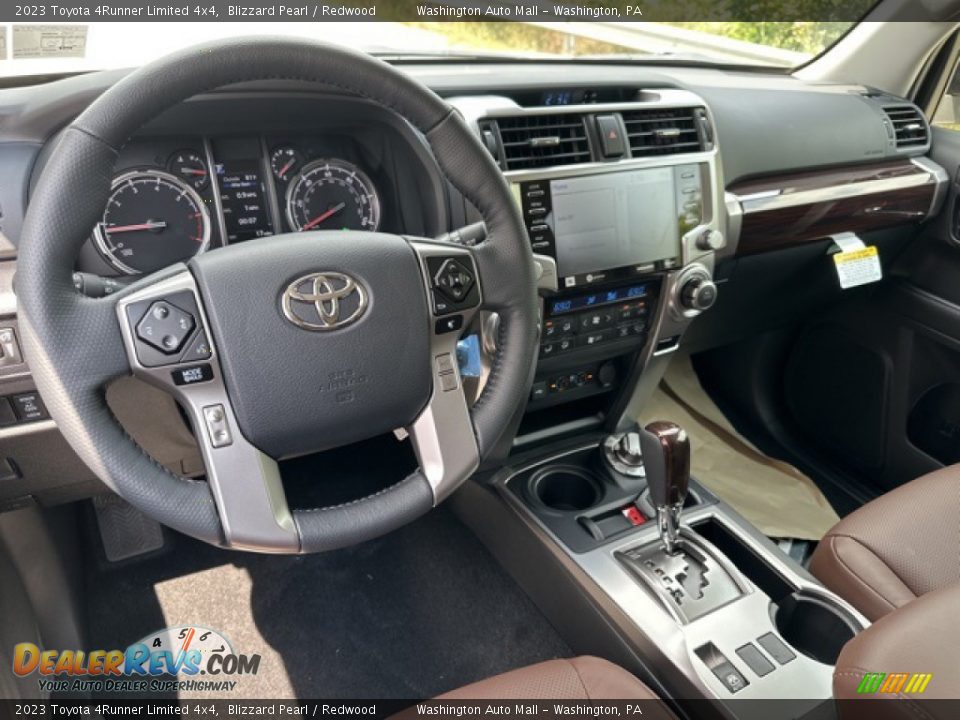 2023 Toyota 4Runner Limited 4x4 Blizzard Pearl / Redwood Photo #3