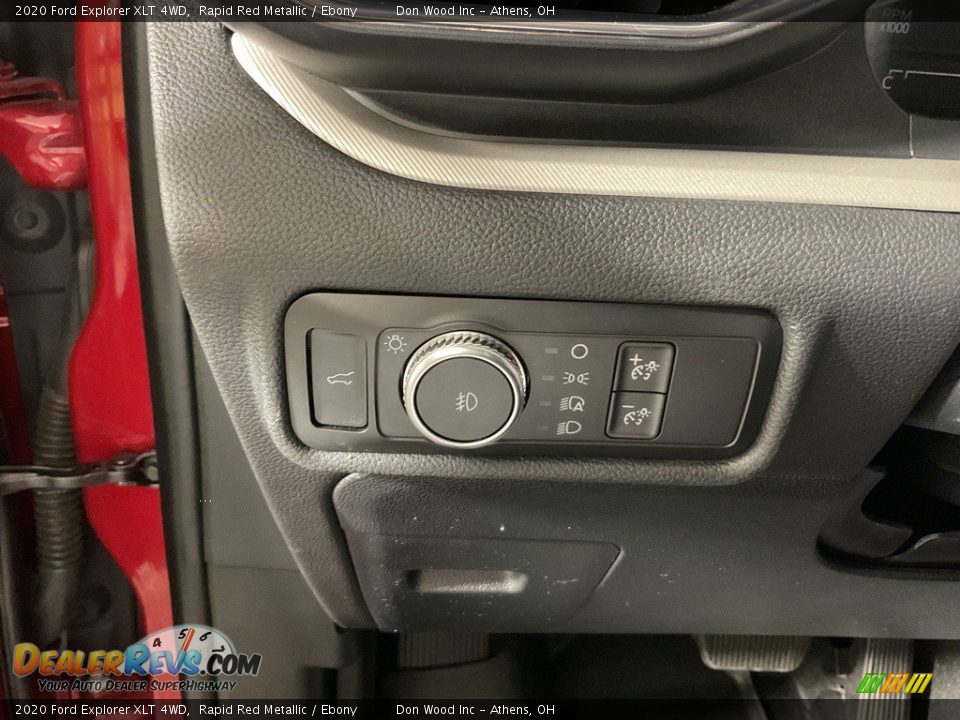 2020 Ford Explorer XLT 4WD Rapid Red Metallic / Ebony Photo #27