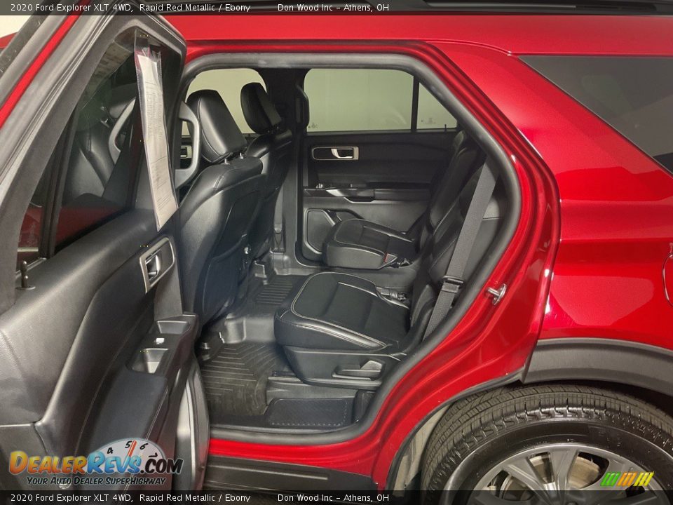 2020 Ford Explorer XLT 4WD Rapid Red Metallic / Ebony Photo #31