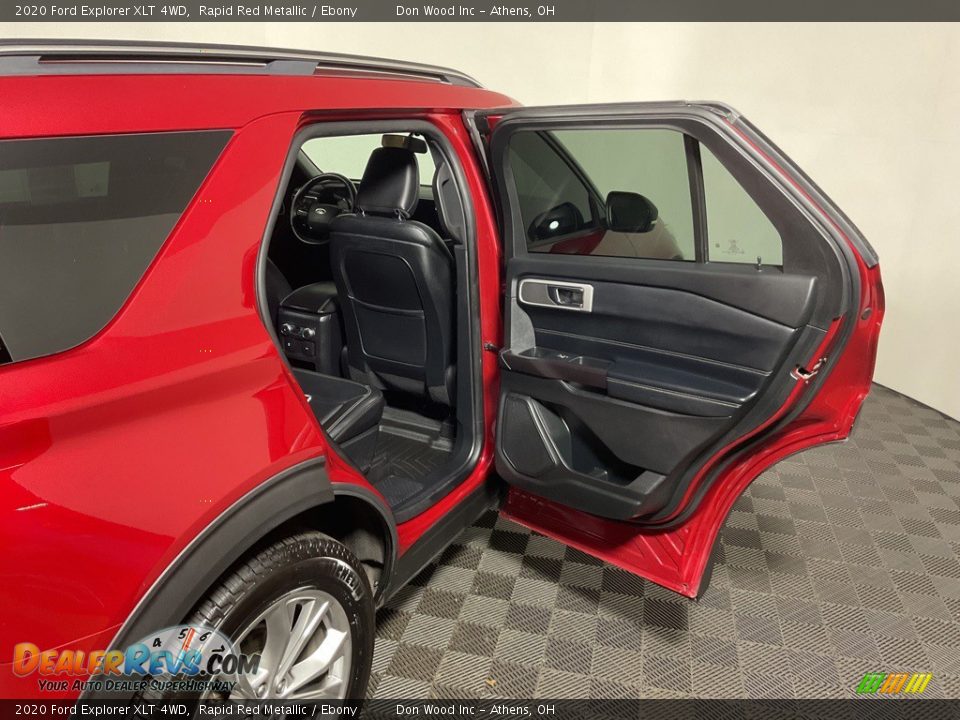2020 Ford Explorer XLT 4WD Rapid Red Metallic / Ebony Photo #32