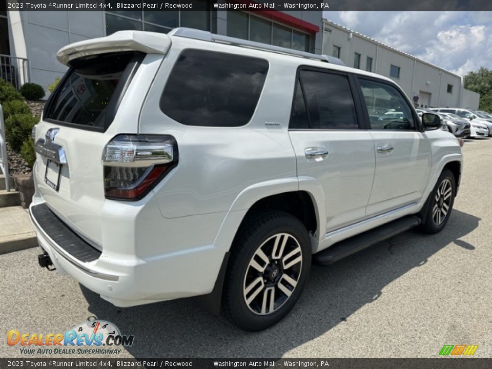 2023 Toyota 4Runner Limited 4x4 Blizzard Pearl / Redwood Photo #9