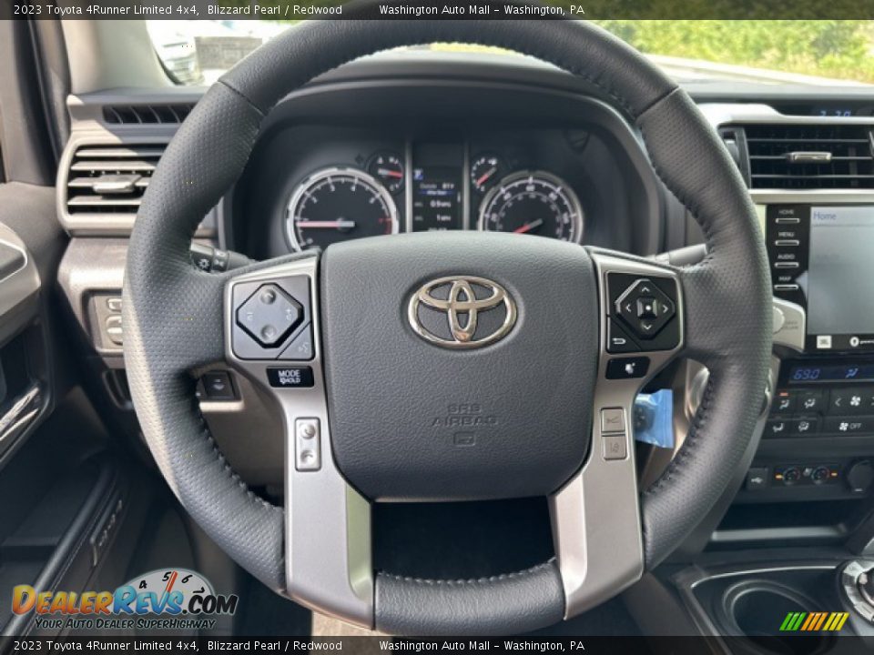2023 Toyota 4Runner Limited 4x4 Blizzard Pearl / Redwood Photo #10