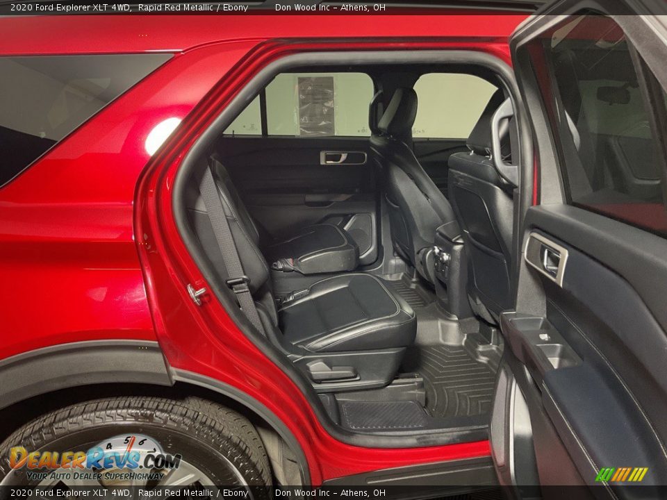 2020 Ford Explorer XLT 4WD Rapid Red Metallic / Ebony Photo #33