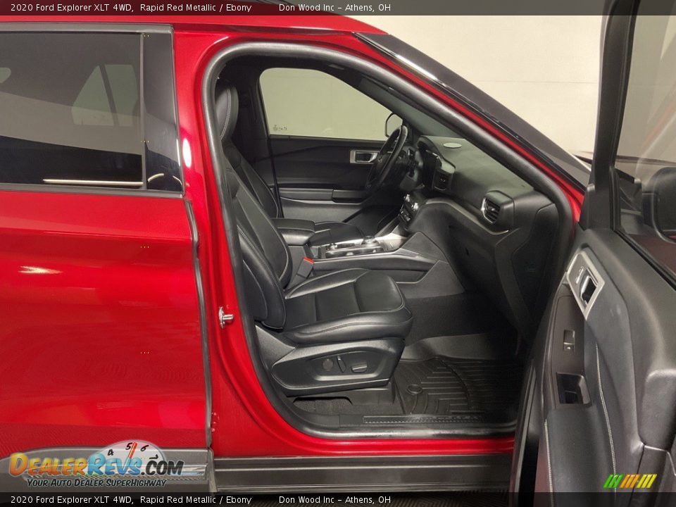 2020 Ford Explorer XLT 4WD Rapid Red Metallic / Ebony Photo #35