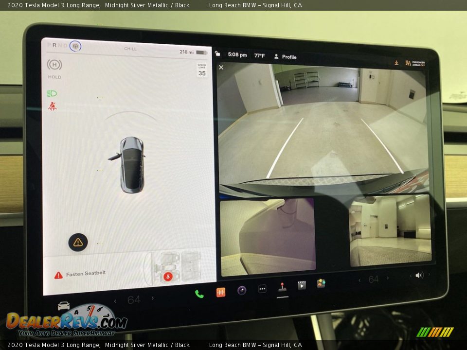 Controls of 2020 Tesla Model 3 Long Range Photo #22