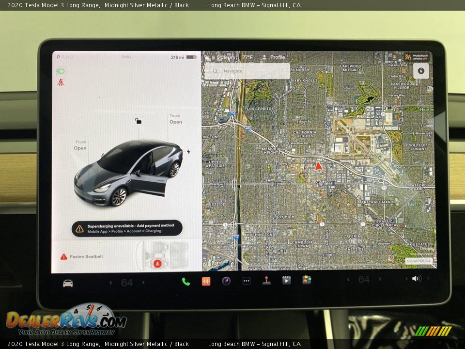 Navigation of 2020 Tesla Model 3 Long Range Photo #23