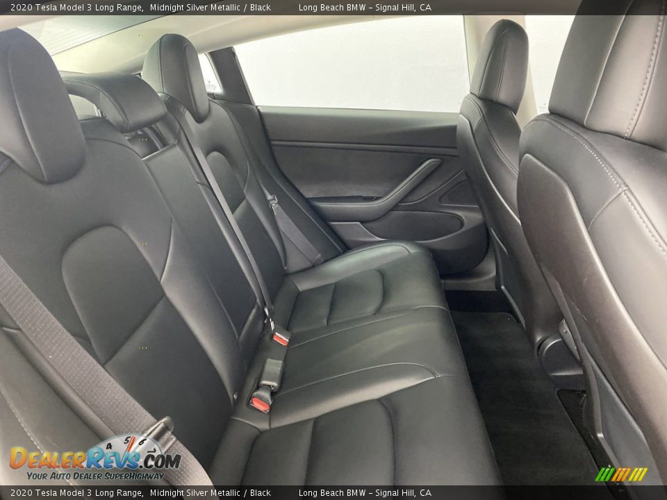 Rear Seat of 2020 Tesla Model 3 Long Range Photo #31