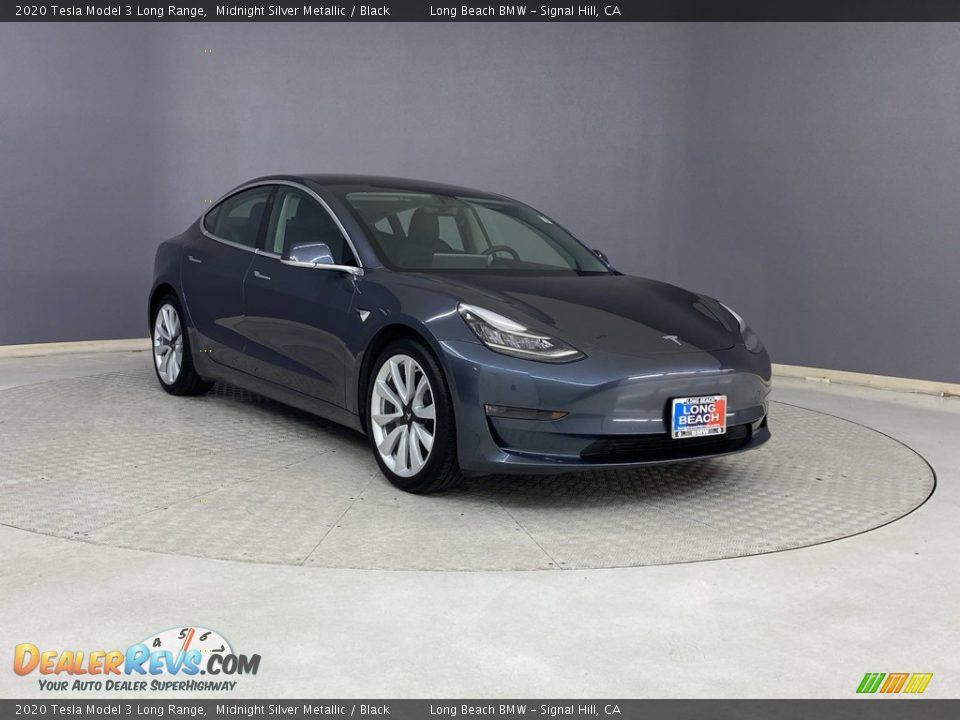 Front 3/4 View of 2020 Tesla Model 3 Long Range Photo #33