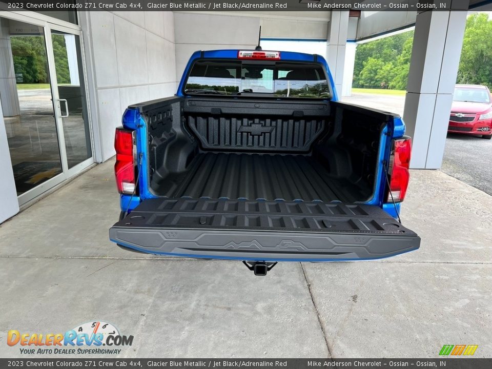 2023 Chevrolet Colorado Z71 Crew Cab 4x4 Glacier Blue Metallic / Jet Black/Adrenaline Red Photo #9