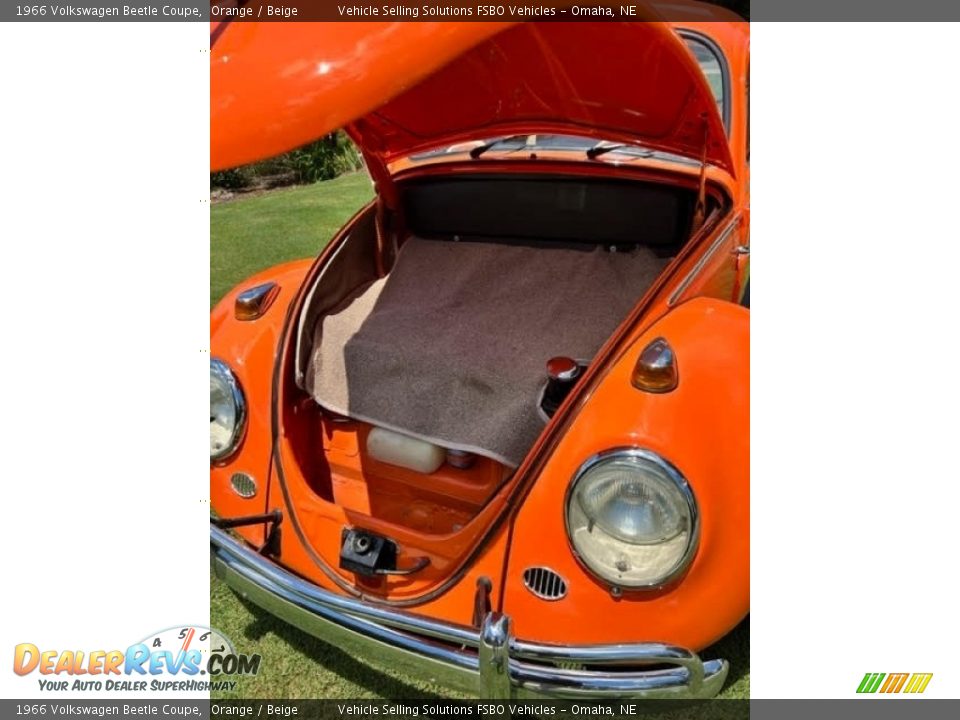 1966 Volkswagen Beetle Coupe Trunk Photo #11