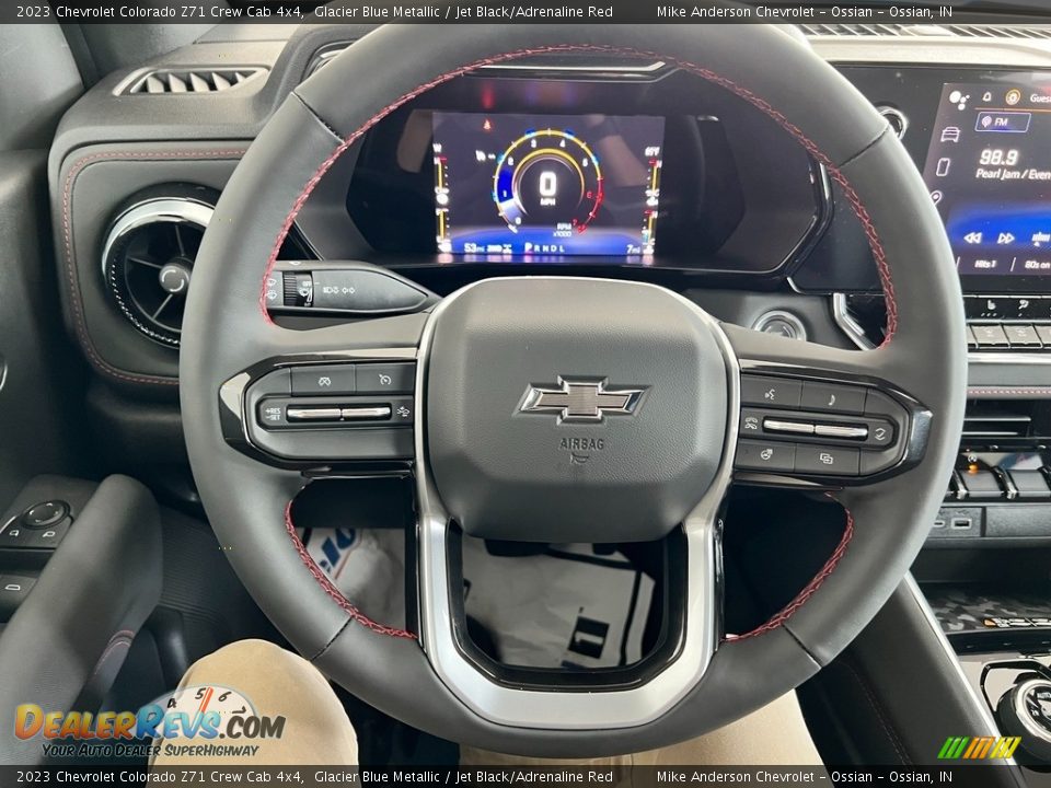 2023 Chevrolet Colorado Z71 Crew Cab 4x4 Steering Wheel Photo #18