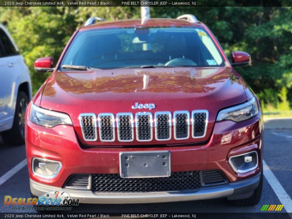 2020 Jeep Cherokee Limited 4x4 Velvet Red Pearl / Black Photo #2