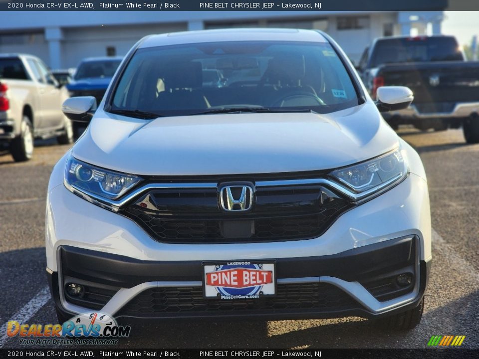 2020 Honda CR-V EX-L AWD Platinum White Pearl / Black Photo #2