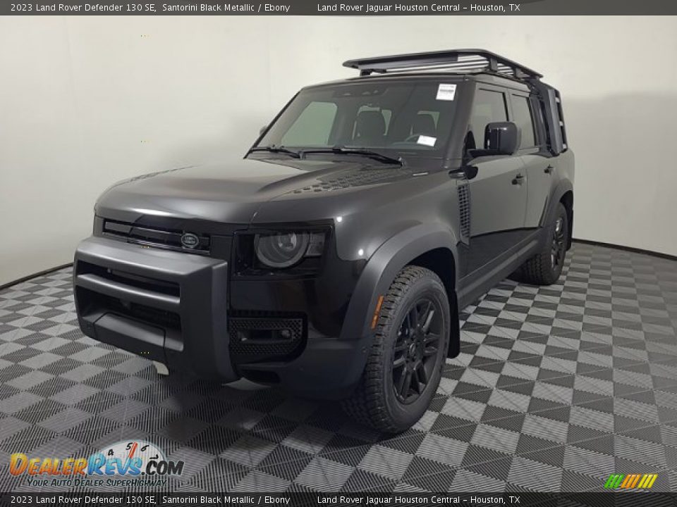 2023 Land Rover Defender 130 SE Santorini Black Metallic / Ebony Photo #1