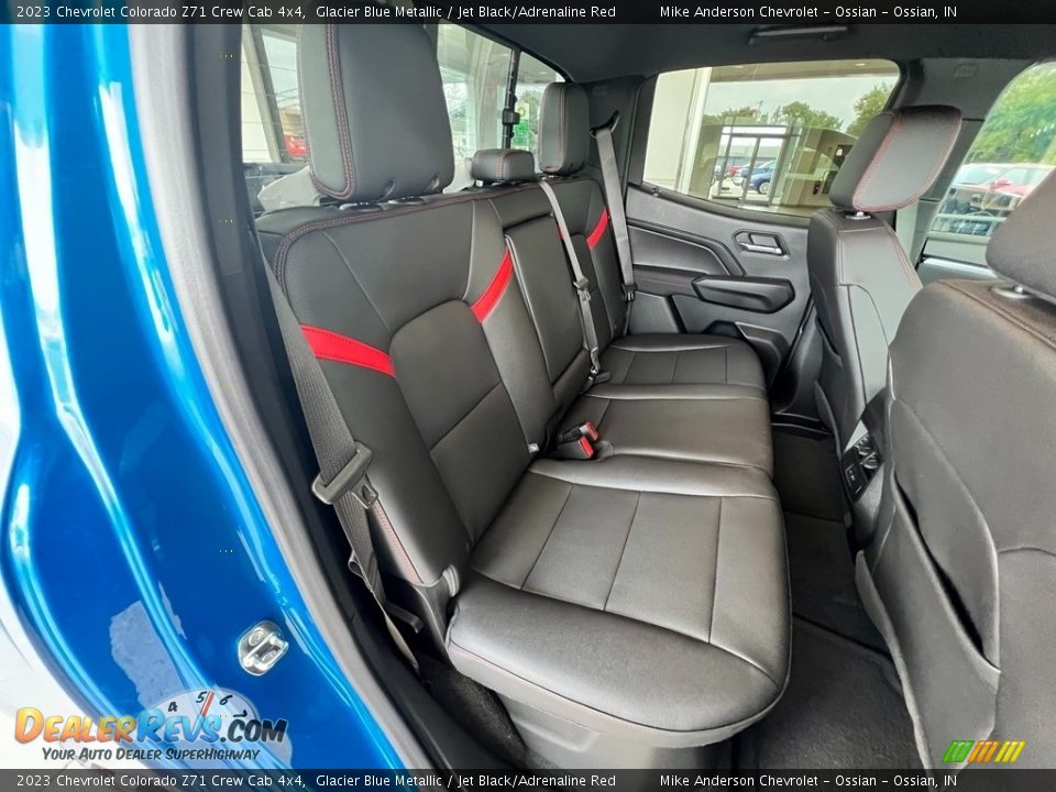Rear Seat of 2023 Chevrolet Colorado Z71 Crew Cab 4x4 Photo #26
