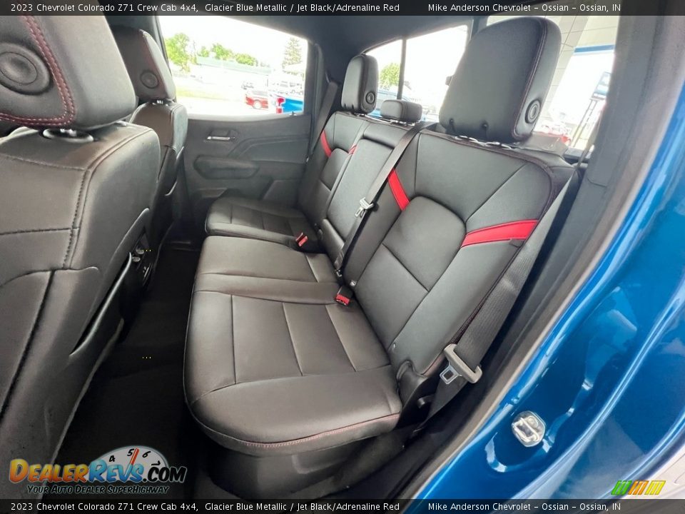 Rear Seat of 2023 Chevrolet Colorado Z71 Crew Cab 4x4 Photo #27