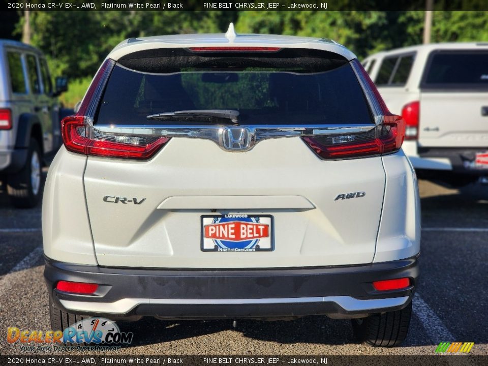 2020 Honda CR-V EX-L AWD Platinum White Pearl / Black Photo #6