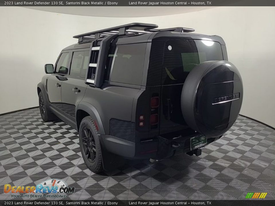 Santorini Black Metallic 2023 Land Rover Defender 130 SE Photo #10