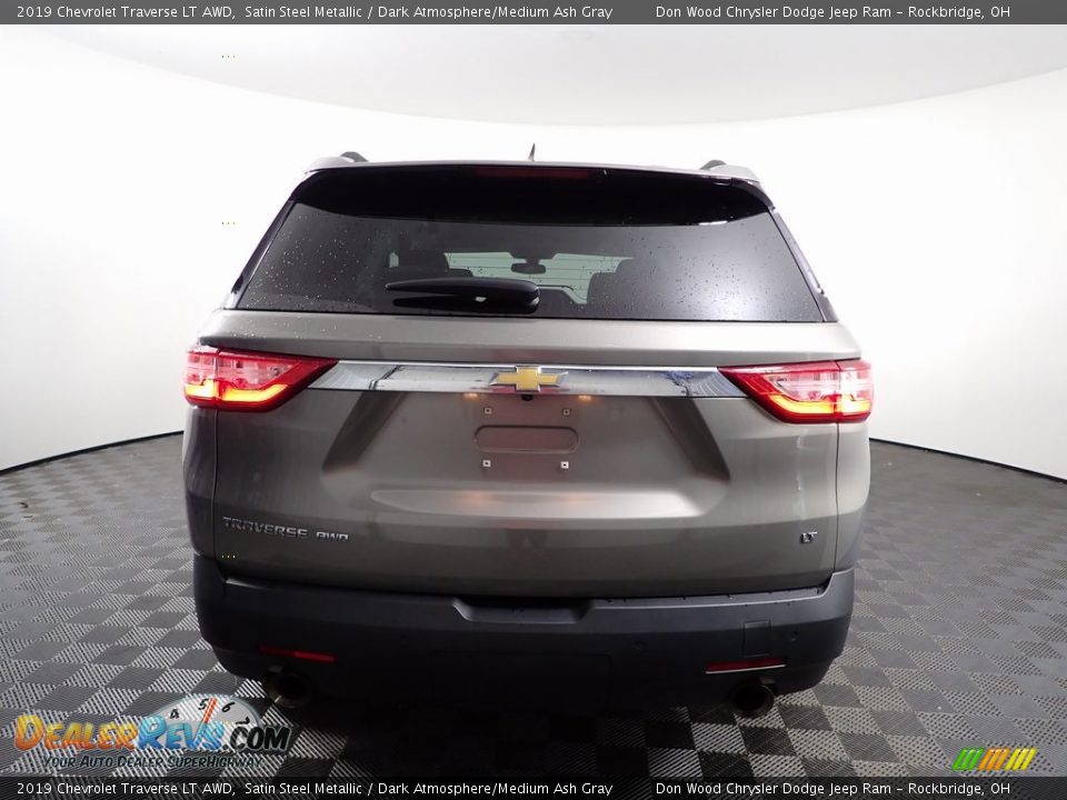 2019 Chevrolet Traverse LT AWD Satin Steel Metallic / Dark Atmosphere/Medium Ash Gray Photo #8