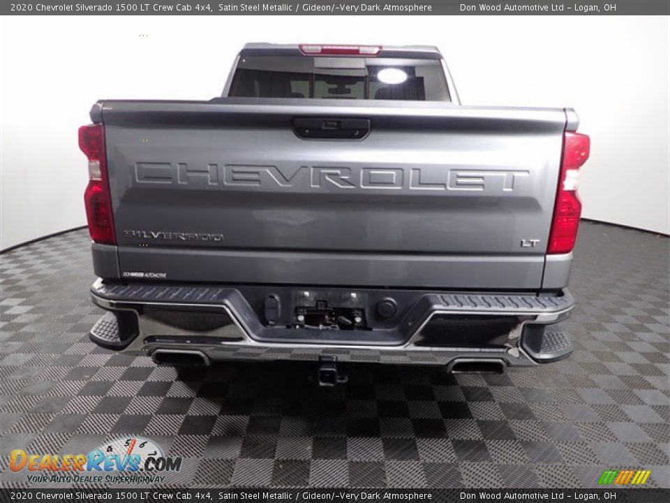 2020 Chevrolet Silverado 1500 LT Crew Cab 4x4 Satin Steel Metallic / Gideon/­Very Dark Atmosphere Photo #10