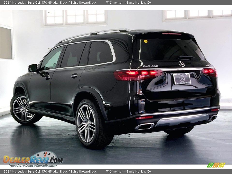 2024 Mercedes-Benz GLS 450 4Matic Black / Bahia Brown/Black Photo #2