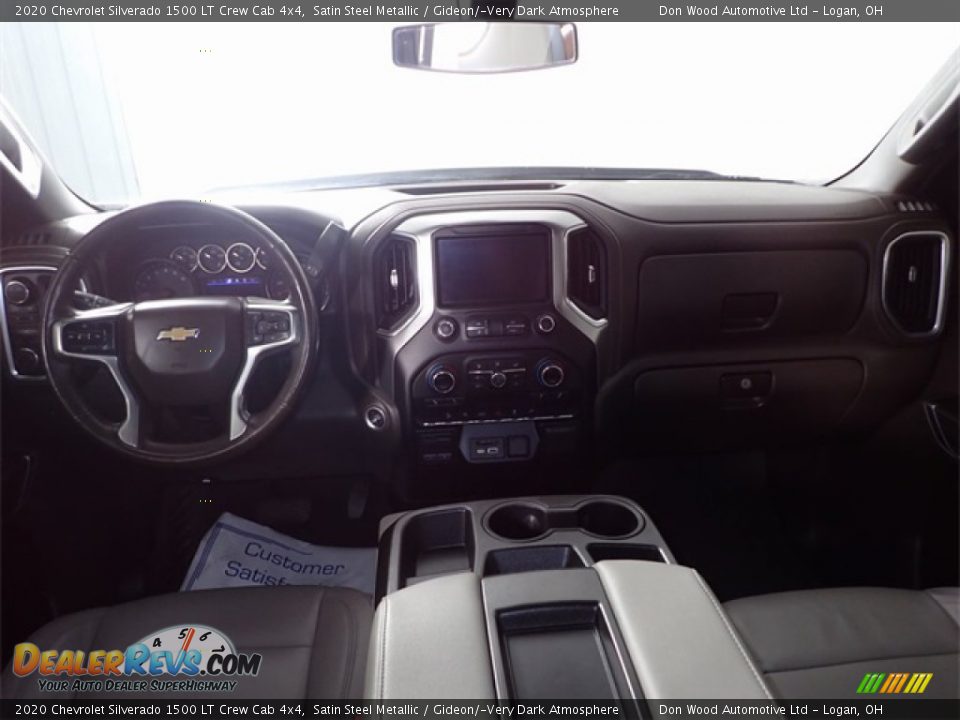 2020 Chevrolet Silverado 1500 LT Crew Cab 4x4 Satin Steel Metallic / Gideon/­Very Dark Atmosphere Photo #13