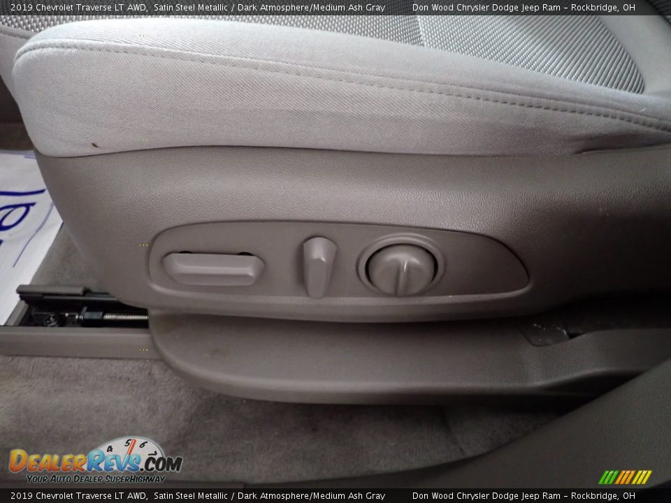 2019 Chevrolet Traverse LT AWD Satin Steel Metallic / Dark Atmosphere/Medium Ash Gray Photo #14