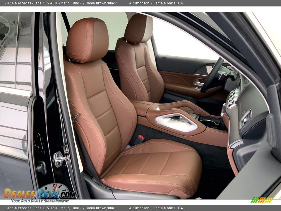 Bahia Brown/Black Interior - 2024 Mercedes-Benz GLS 450 4Matic Photo #5