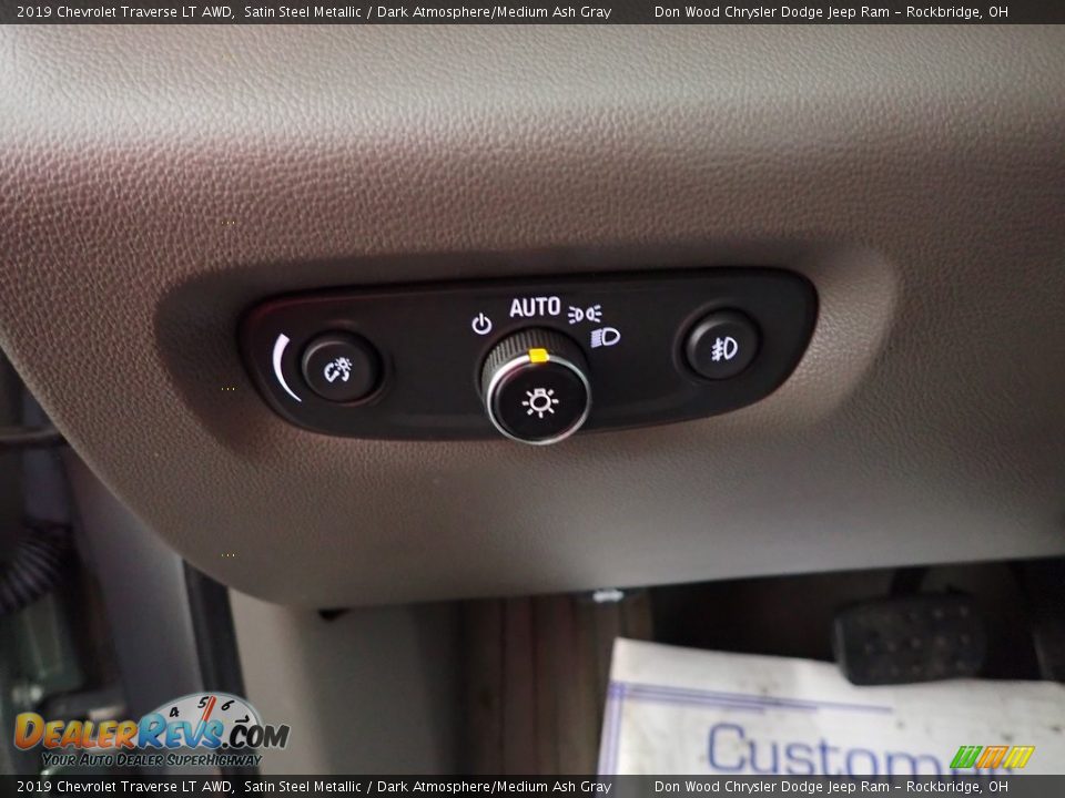 2019 Chevrolet Traverse LT AWD Satin Steel Metallic / Dark Atmosphere/Medium Ash Gray Photo #16