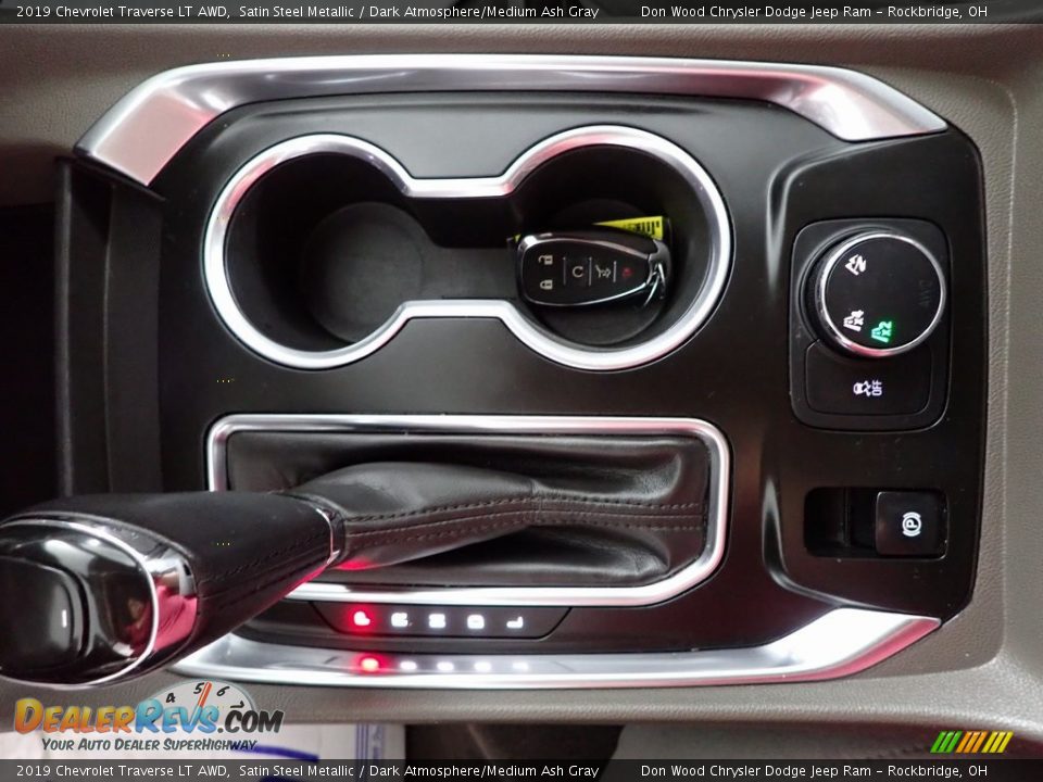 2019 Chevrolet Traverse LT AWD Satin Steel Metallic / Dark Atmosphere/Medium Ash Gray Photo #21