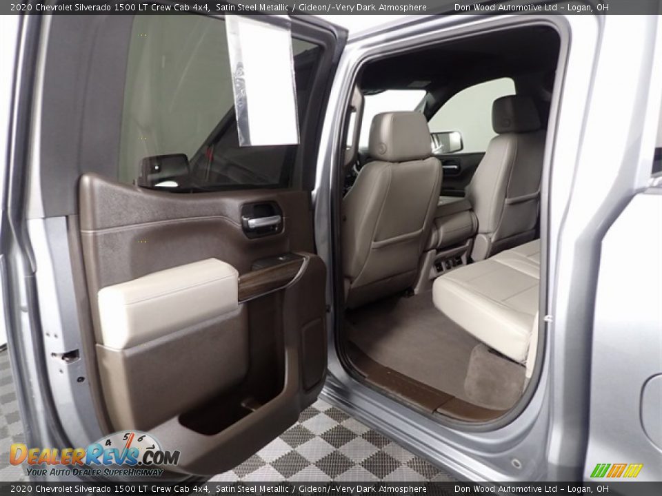 2020 Chevrolet Silverado 1500 LT Crew Cab 4x4 Satin Steel Metallic / Gideon/­Very Dark Atmosphere Photo #23