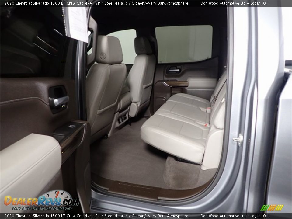 2020 Chevrolet Silverado 1500 LT Crew Cab 4x4 Satin Steel Metallic / Gideon/­Very Dark Atmosphere Photo #24