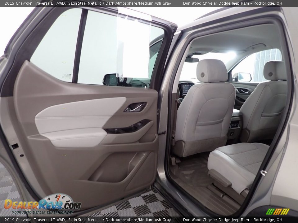 2019 Chevrolet Traverse LT AWD Satin Steel Metallic / Dark Atmosphere/Medium Ash Gray Photo #23