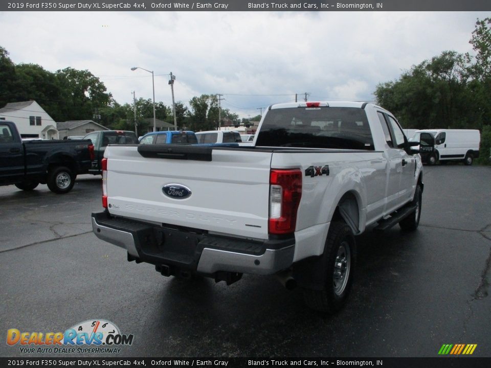 2019 Ford F350 Super Duty XL SuperCab 4x4 Oxford White / Earth Gray Photo #4